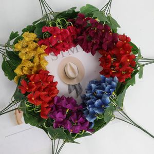 Wholesale <b>Artificial</b> <b>Hydrangea</b> <b>Flower</b> For Home Table Floral Decor Wedding Layout Outdoor Landscape Engineering Decoration - Product Image 2