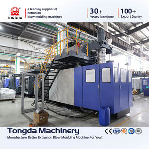 HDPE 50L 100L Trommel-Blasformmaschine für Kunststofffass-Produktion Automatische Extrusions-Blasformmaschine - Product Image 4