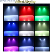 Luz PAR RGBW 4 en 1 de 27 LED, 280W, con controlador DMX, iluminación de escenario para fiestas, discotecas, DJ, KTV