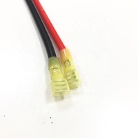 200mm XT60 mâle s'adapter à F2 type 6.35mm 0.25 câble de connecteur de borne de pelle pour batterie RC Lipo