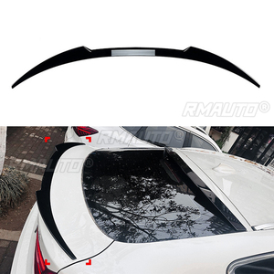 สปอยเลอร์หลังสำหรับ BMW X6 F16 X6M ปี 2014-2019  ลิ้นสปอยเลอร์ฝากระโปรงท้าย สีดำเงา/ลายคาร์บอน - Product Image 1