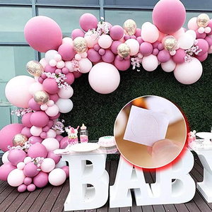 Tira de cinta de globo, pegatinas de punto de pegamento para fiesta, boda, cumpleaños, decoraciones para Baby Shower - Product Image 6