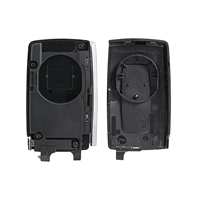 Coque de remplacement ABS à 5 boutons Heart Horse pour Land Rover - Noir avec fonction de déverrouillage