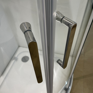 Ruedas Deslizante De vidrio claro Ronda: siderurgia y metalurgia: Importación-Correderas Cabina Mamparas Puertas De Ducha Kit - Product Image 4