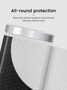 Bao bì thư hơi màu hồng nóng, giá sỉ rẻ trực tiếp từ nhà máy, màu đen nhạt, kích thước nhỏ, có đệm hơi, giao hàng nhanh, chất liệu nhựa - Product Image 5