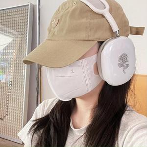 Vente en gros d'étui de protection anti-rayures en silicone couleur pure rose brillante pour écouteurs <span class=keywords><strong>Apple</strong></span> Airpod <span class=keywords><strong>Max</strong></span> - Product Image 5