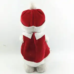 Enfants électrique PP coton rempli en peluche Animatronic danse bonhomme de neige jouet avec musique soulagement du Stress cadeau d'anniversaire - Product Image 4