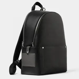 Custom Logo Luxury Faux Leather Waterproof Backpacks Women Zipper Ladies Backpacks Vegan Leather Women's Backpacks