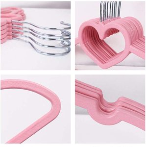 Cintres en plastique pour vêtements d'enfants, bébés et tout-petits – Organisateur de manteaux et chemises, rangement gain de place pour la garde-robe, usage quotidien - Product Image 4