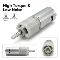 Réducteur planétaire 28 mm, moteur CC brossé 3-5 V 380, 16 kgf.cm, 210 tr/min, 60 dB pour jouets pour enfants et outils électriques