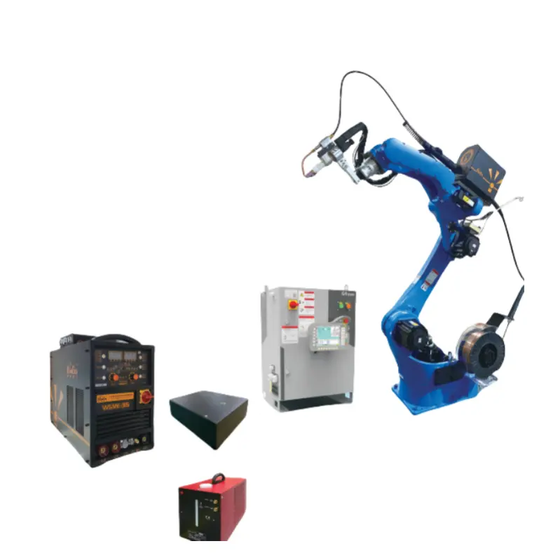 china cnc automatic welding robot 6 axis mig tig laser automatic welding robot