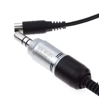 Poignée de type E de pièce à main de polisseuse de micromoteur électrique basse vitesse pour l'usage avec la machine dentaire de redressage et l'angle inverse