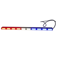 Barra de luz LED estroboscópica 12V/24V para luces intermitentes de emergencia para parabrisas de coche