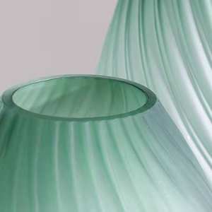 Centrotavola matrimonio decorazione domestica vaso da fiori in vetro decorativo colorato di lusso - Product Image 5