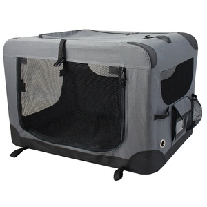 Cage pliable pour chien, OEM ODM, avec structure en acier et tissu Oxford, pour les voyages, le camping et les pique-niques - Product Image 4