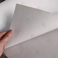 Carton duplex couché d'un côté avec dos gris en carton triplex pour boîtes de vêtements et de sous-vêtements en Latin, 200gsm-450gsm