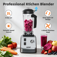 Commerciële elektrische hogesnelheidsblender, fruitpers, molen, keukenmixer, smoothie-, koffie- en notenmelkmaker