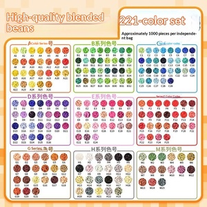 Fusion Bean MARD DIY 3D Puzzle Perles Recharge Pack 2.6mm 1000 Pièces Perles Perler Hama Perles Ensemble pour Enfants - Product Image 3