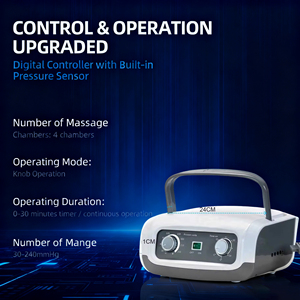 Bomba de Compresión Deportiva, Sistema de Terapia de Masaje de Piernas por Compresión de Aire, Masajeador, Botas de Recuperación de Terapia de Presión - Product Image 2