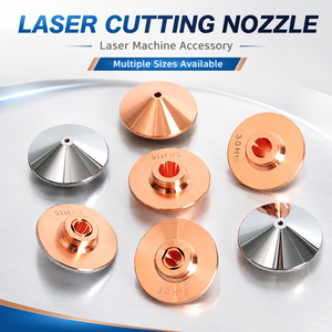 Buse de découpe laser à fibre pour machine de découpe laser CNC, pièces d'équipement de tête laser - Product Image 1