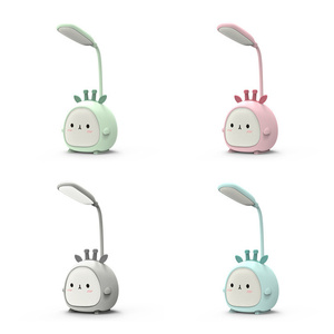 Bonita lámpara de noche de Tigre, 3 modos de iluminación, luz nocturna, LED pequeño, protección ocular para aprender a leer, lámpara de recarga USB para el hogar y la escuela - Product Image 3