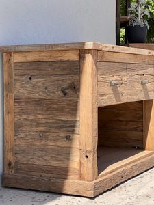 Gran oferta, mesa de centro de bajo precio, mesa de consola de madera reciclada hecha a mano Vintage con cajones, muebles de mesa de nuevo estilo - Product Image 5