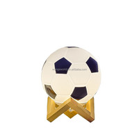 Nouvelle lampe de nuit 3D moderne avec éclairage LED, type USB ou rechargeable, pour les matchs de football/soccer, décoration intérieure