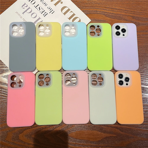 เคสกันกระแทกแบบนิ่ม TPU เคลือบด้าน สำหรับ iPhone 17 16 15 14 13 12 Pro Max รุ่น Candy ป้องกันกล้อง - Product Image 6
