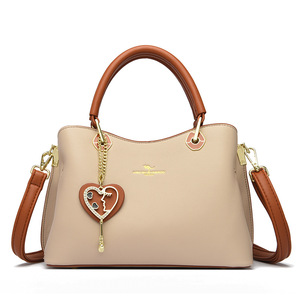 Bolso Tote de Moda, Simple, Gran Capacidad, Cuero PU Suave, con Cierre, para Mujer - Product Image 6