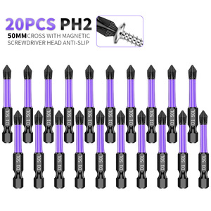 Guest Quality Phillips <b>Screwdriver</b> Bit 50Mm D1 50L Magnetic Steel Industrial Grade - Product Image 5