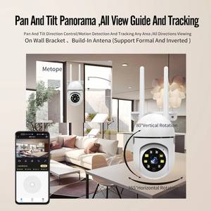 Cámara de Seguridad Inalámbrica IK 2.4G 5G Dual Wifi, Cámara de Seguridad Inteligente con Bombilla WiFi, Seguimiento Automático en Interiores, Full HD IP - Product Image 2