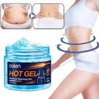 Crème raffermissante pour le corps Oalen Natural Hot Gel, anti-cellulite, pour le ventre, la taille, les cuisses et les hanches, gel amincissant pour le corps