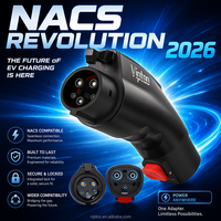Nouvel adaptateur de charge EV Viptoo 60A 250V IP65 étanche Tesla vers J1772 SAE avec garantie de 12 mois, modèle DD003A
