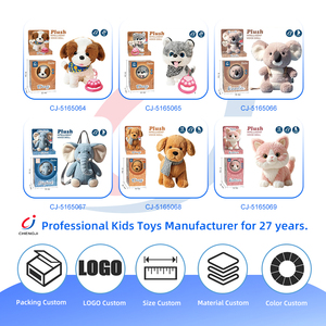 Jouet en peluche robot chat Chengji, multifonctionnel, interactif, éducatif précoce, simulation, jouet intelligent pour animaux de compagnie contrôlé par la voix - Product Image 4