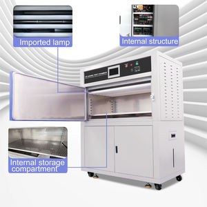Dokunmatik Ekranlı Kutu Tipi UV Yaşlandırma Odası ASTM ISO Standartlarına Uygun Simülasyon Güneş Işığı Yağmur Testi - Product Image 4