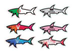 2025 Blnieece Paul Et Shark DIY PVCステッカーデカール防水漫画アニメタブレット荷物自動預かりサメPaul Shark - Product Image 2