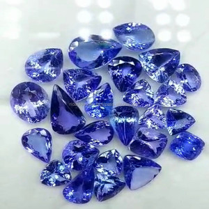 GIA certificada tanzanita facetada piedras preciosas sueltas tipo azul natural - Product Image 2