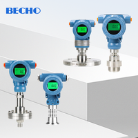 BP813 Single Flange Differential Pressure Transmitter Instrument With High Precision Diffused Silicon for Liquid Gas Measurement