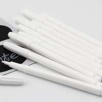 Stylos à craie effaçables à l'eau JOYCOLOUR HB-FGXY-001, pointe fine de 1 mm, encre blanche