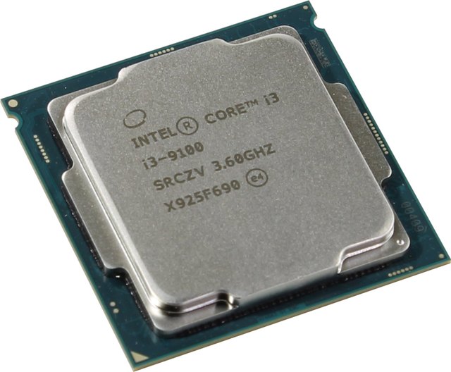 100% Working Intel Processor Core Used I3 9100 for Desktop in Stock