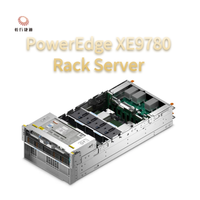 Serveur en rack PowerEdge XE9780 conçu pour l'entraînement et la déduction de modèles d'IA, serveurs d'IA refroidis par air