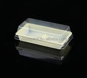 Customized Rectangular Vacuum Forming Trays Ps Plastic Container Packaging Box With Lids