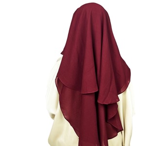 <span class=keywords><strong>Voile</strong></span> Maxi Niqab en Chiffon Respirant et Doux, Non <span class=keywords><strong>Transparent</strong></span>, pour Femmes Musulmanes, Nouveauté Tendance, <span class=keywords><strong>Voile</strong></span> de Prière Luxe Khimar Niqab - Product Image 5