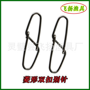 ตะขอเกี่ยวสแตนเลสแบบหมุนได้ อุปกรณ์ตกปลาสำหรับคันเบ็ด รุ่น 654321 ขนาดพร้อมดีไซน์หัวเข็มขัดคู่ - Product Image 5