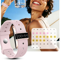 Pulsera Inteligente B12 Única con Pantalla Digital, Contador de Pasos, Frecuencia Cardíaca, Oxígeno en Sangre, Monitor de Sueño, Reloj Inteligente IP68