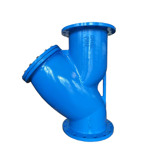 Filtro DIN 3202 de hierro fundido dúctil GGG50 azul, fabricado en China, filtro de agua con brida tipo Y - Product Image 4