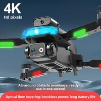 Drone sans balais LF635 avec positionnement par flux optique, double caméra 4K, quadricoptère FPV, livraison aux États-Unis en 7 jours