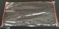 Sac de voyage en polyester unisexe fourre-tout de sport avec fermeture à glissière, logo personnalisé, motif lettre, pour la salle de sport, le week-end
