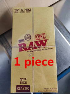 Ham klasik 1/4 koni 6CNT/32 paket sigara kağıdı s sigara özel sigara kağıdı ambalaj - Product Image 4