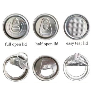 Personalizzare il Logo in plastica trasparente vuota <span class=keywords><strong>lattine</strong></span> di Soda per animali domestici con coperchi in alluminio per bevande e dolci - Product Image 3